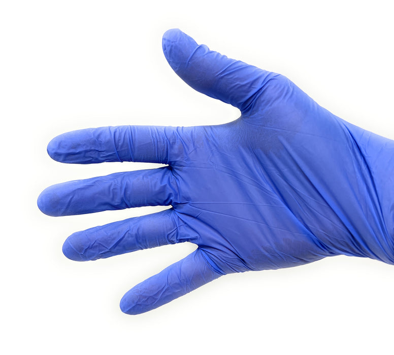 Medbec Powder-Free Nitrile Examination Gloves, Blue, Small - Box of 100
