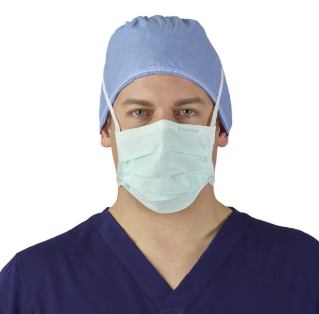 The Lite One™ Surgical Mask, Pleat Style with Ties - Box of 50