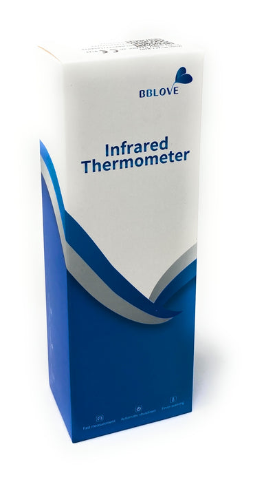 Non-Contact Infrared Forehead Thermometer - Slim Design