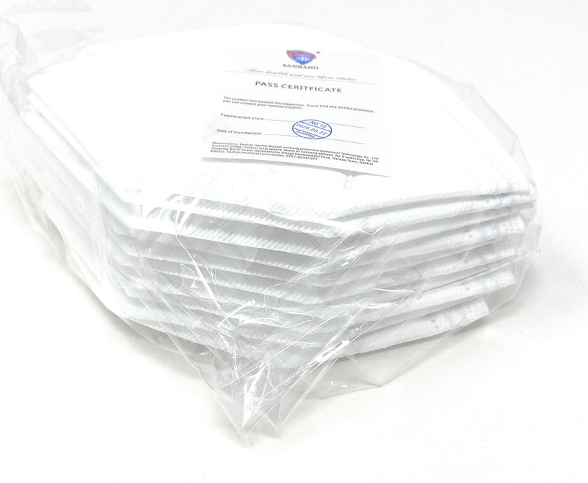 KN95 FFP2 Foldable Respirator Masks - Pack of 10